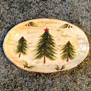 Christmas serving plate